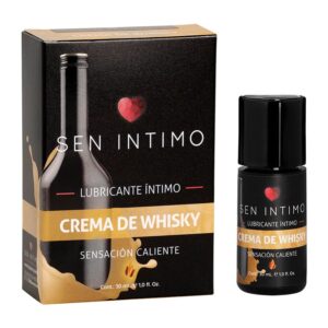 Lubricante íntimo Crema de Whisky Sensación Caliente