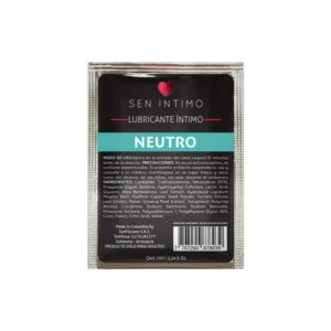 Lubricante Intimo Neutro Sachet