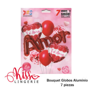 Bouquet de Globos 7pcs Amor