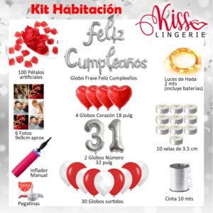 Kit Habitación Feliz Cumpleaños